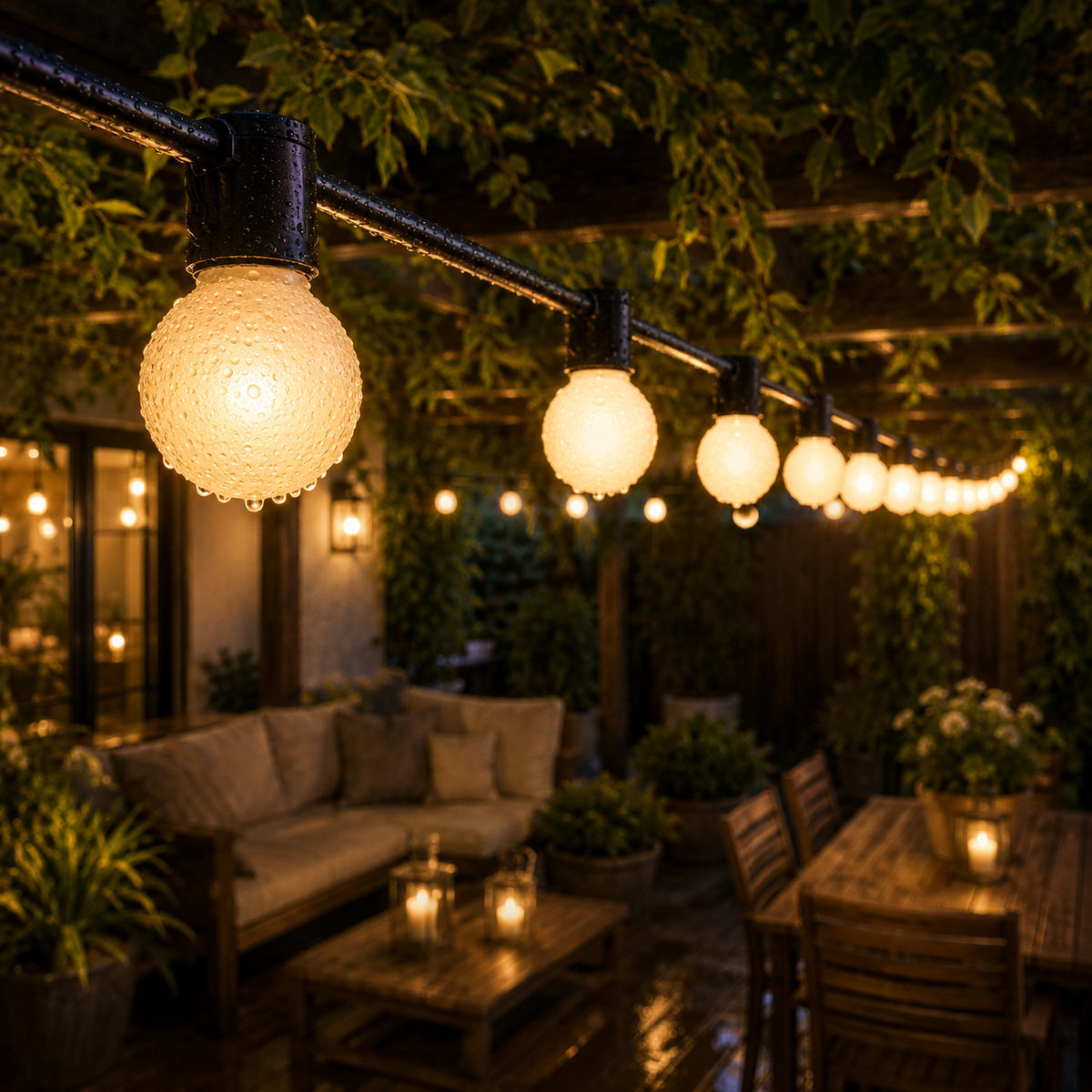 Thrives Outdoor | GlowVista String Lights