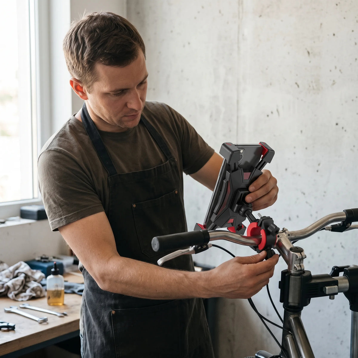 Thrives Outdoor | Gripix Handlebar Mount Rotating Phone Holder