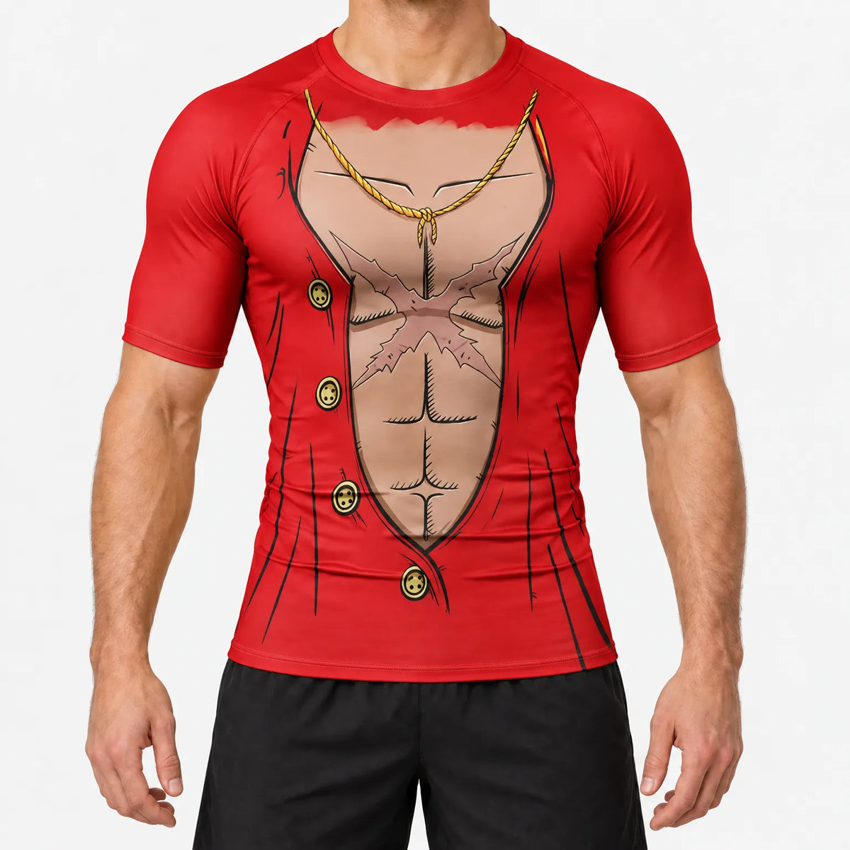Thrives Outdoor | JollyRoger Short Sleeve Rash Guard