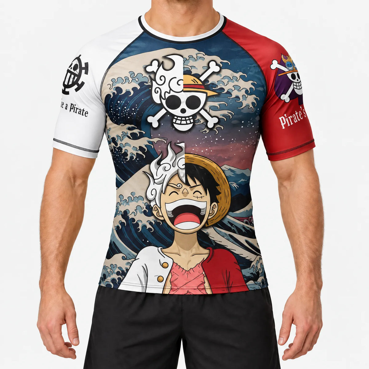 Thrives Outdoor | JollyRoger Short Sleeve Rash Guard