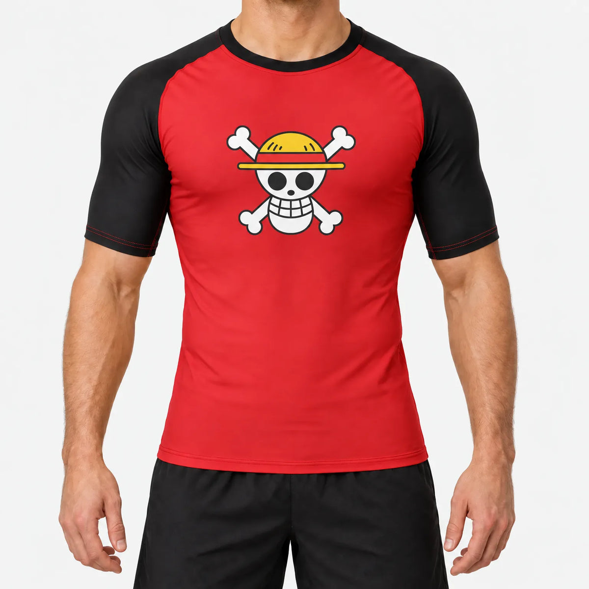 Thrives Outdoor | JollyRoger Short Sleeve Rash Guard