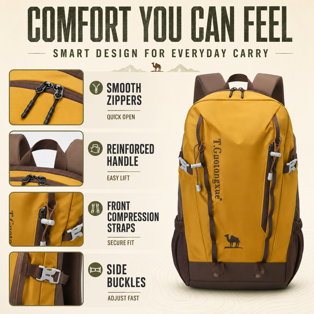 Thrives Outdoor | Lightweight Backpack