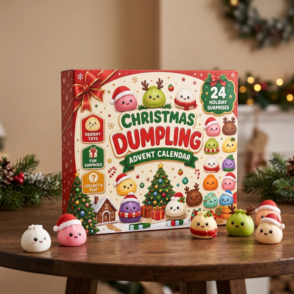 Thrives Outdoor | Mirrin Squishy Dumpling Advent Calendar