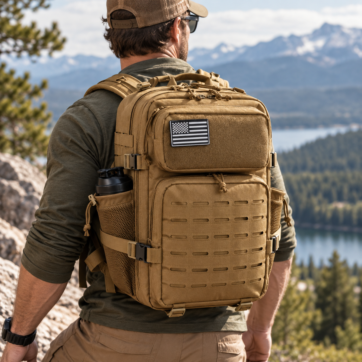 Thrives Outdoor | MollePack Tactical Gym Rucksack