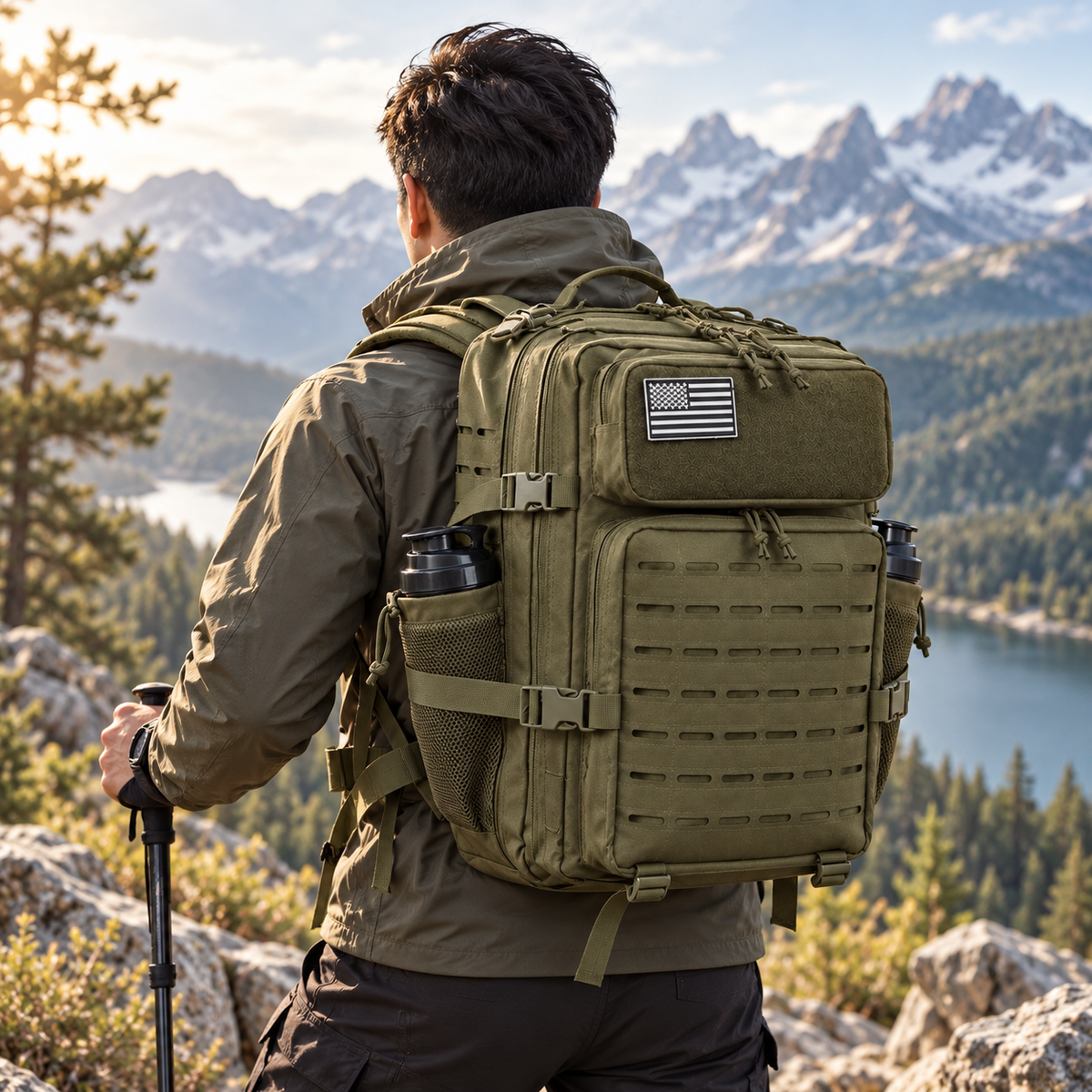 Thrives Outdoor | MollePack Tactical Gym Rucksack