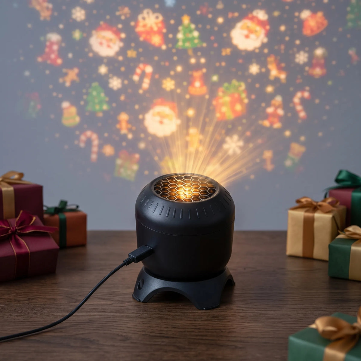 Thrives Outdoor | Noelira Christmas Projector Night Light With Pattern Discs