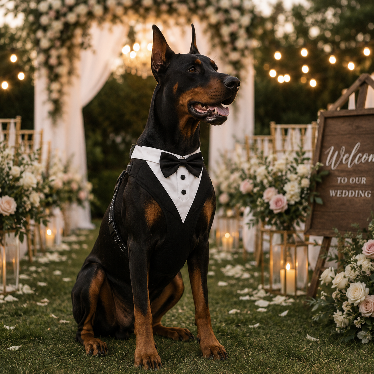 Thrives Outdoor | Pawxedo Adjustable Bow Tie Vest Harness