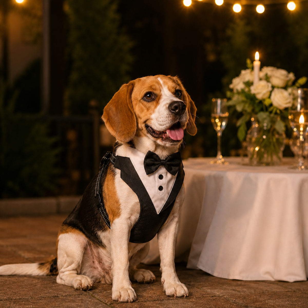 Thrives Outdoor | Pawxedo Adjustable Bow Tie Vest Harness