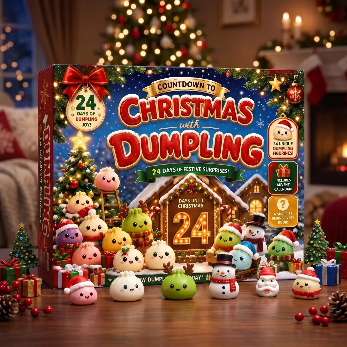 Thrives Outdoor | Pipomi Advent Calendar With 24 Squishy Dumplings