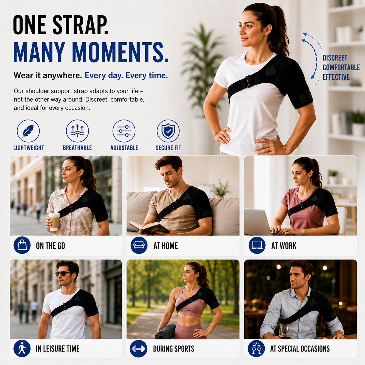 Thrives Outdoor | Shouldraze Adjustable Shoulder Brace