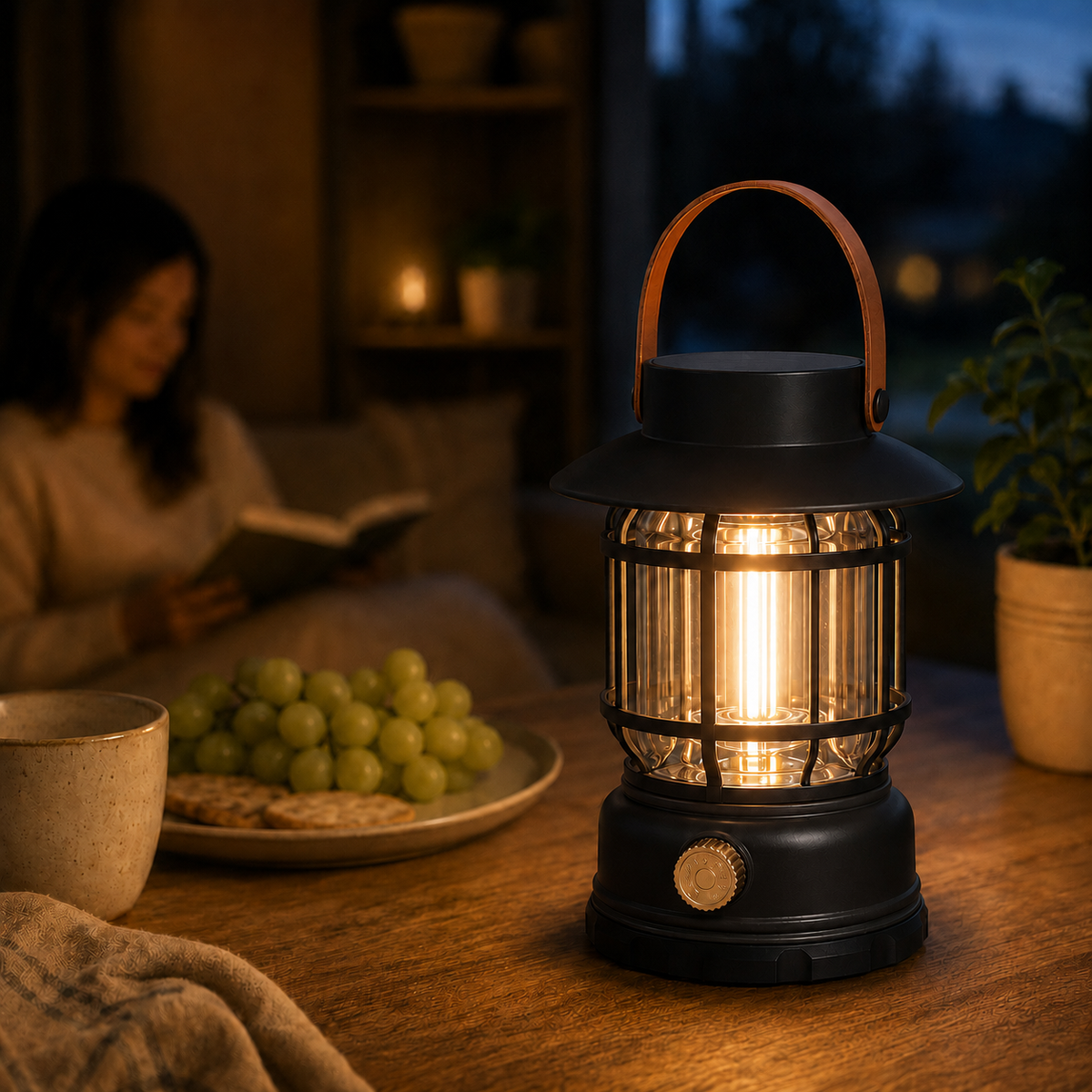 Thrives Outdoor | Solantis Portable 360-Degree LED Camping Lantern