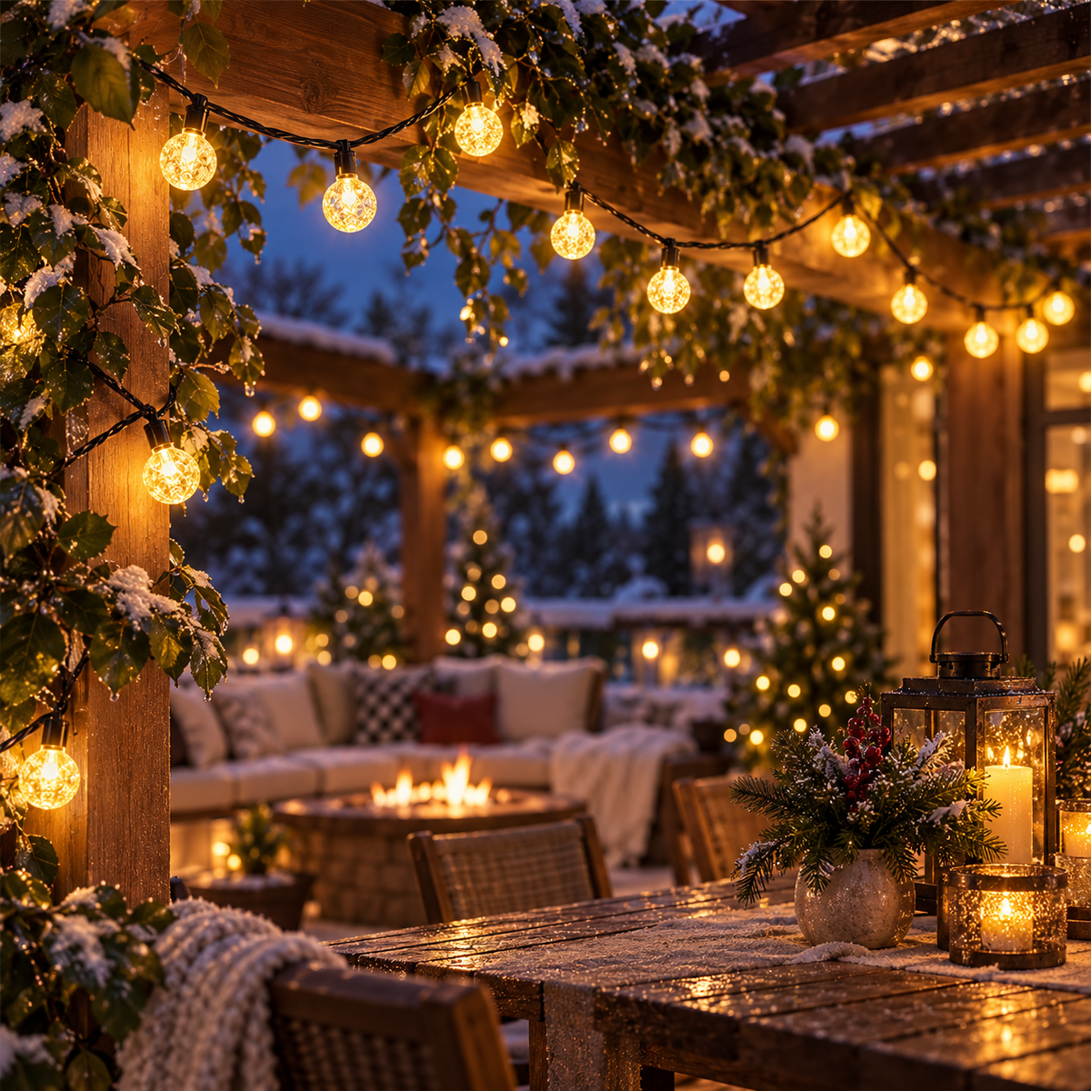 Thrives Outdoor | SolarGlow Crystal Lights