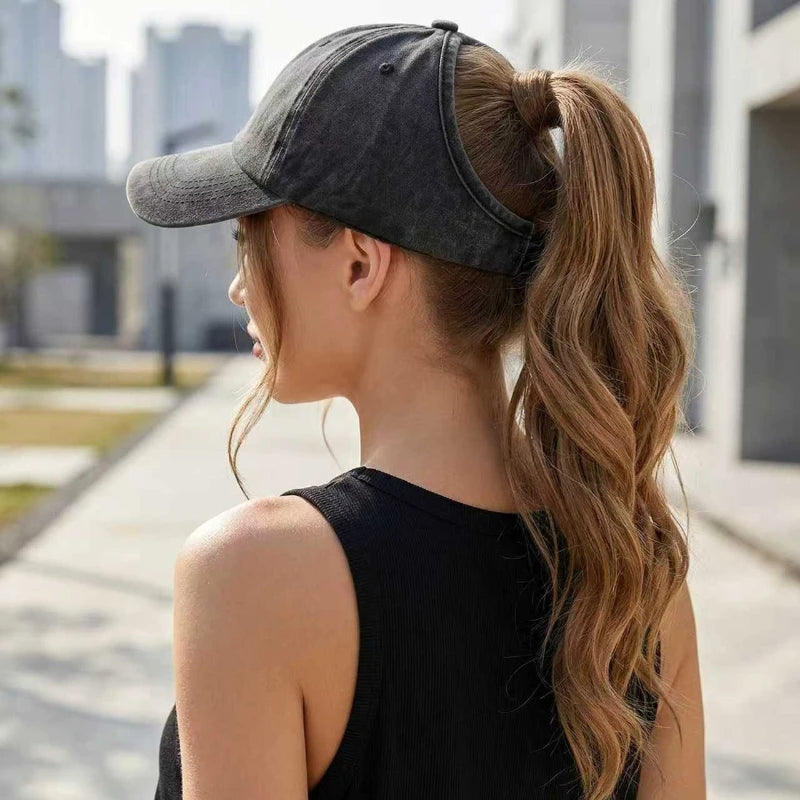 Thrives Outdoor | Tessum Women's Open-Top Ponytail Baseball Cap