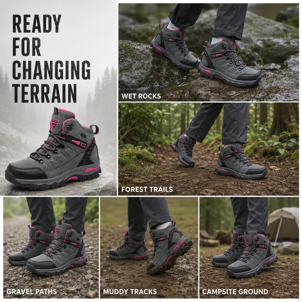 Thrives Outdoor | Ankle Hiking Boot