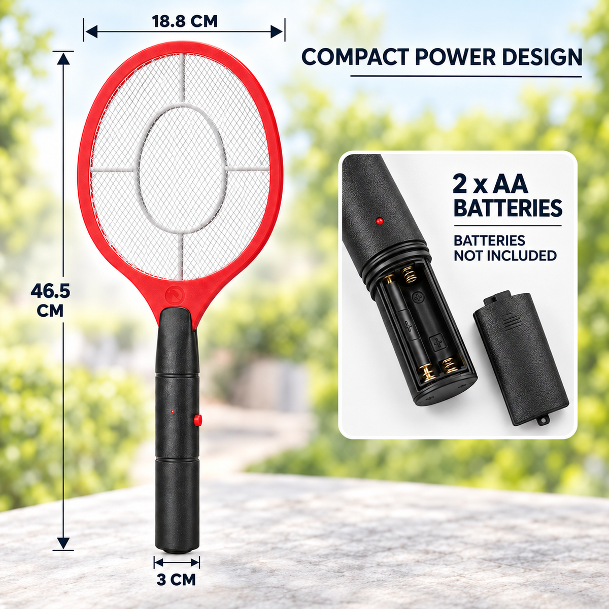 Thrives Outdoor | Zaptra Handheld Electric Fly Swatter