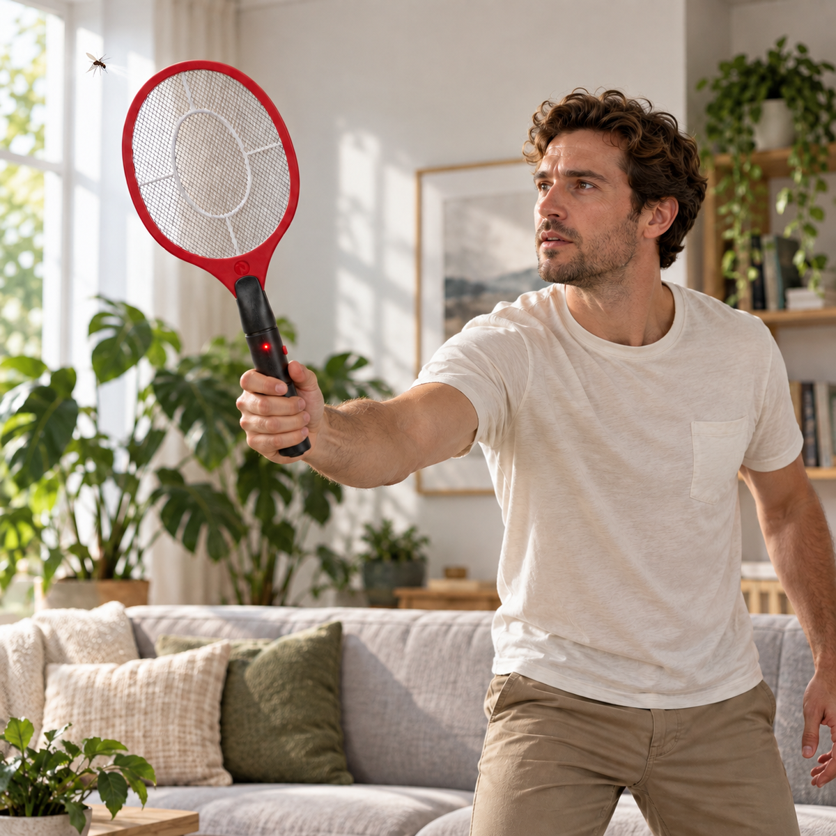 Thrives Outdoor | Zaptra Handheld Electric Fly Swatter