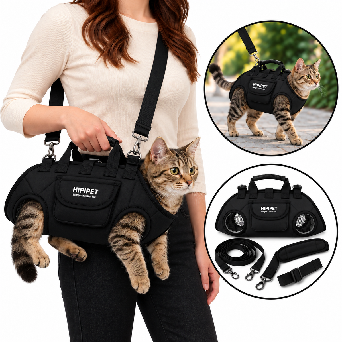 Multifunctional Backpack with Strap