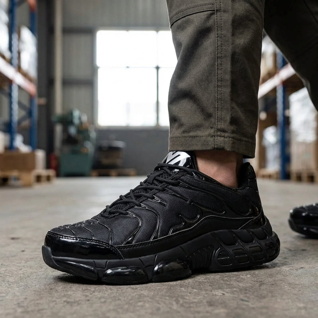 Ultra Lightweight Safety Shoes - Low Profile Sneaker Design