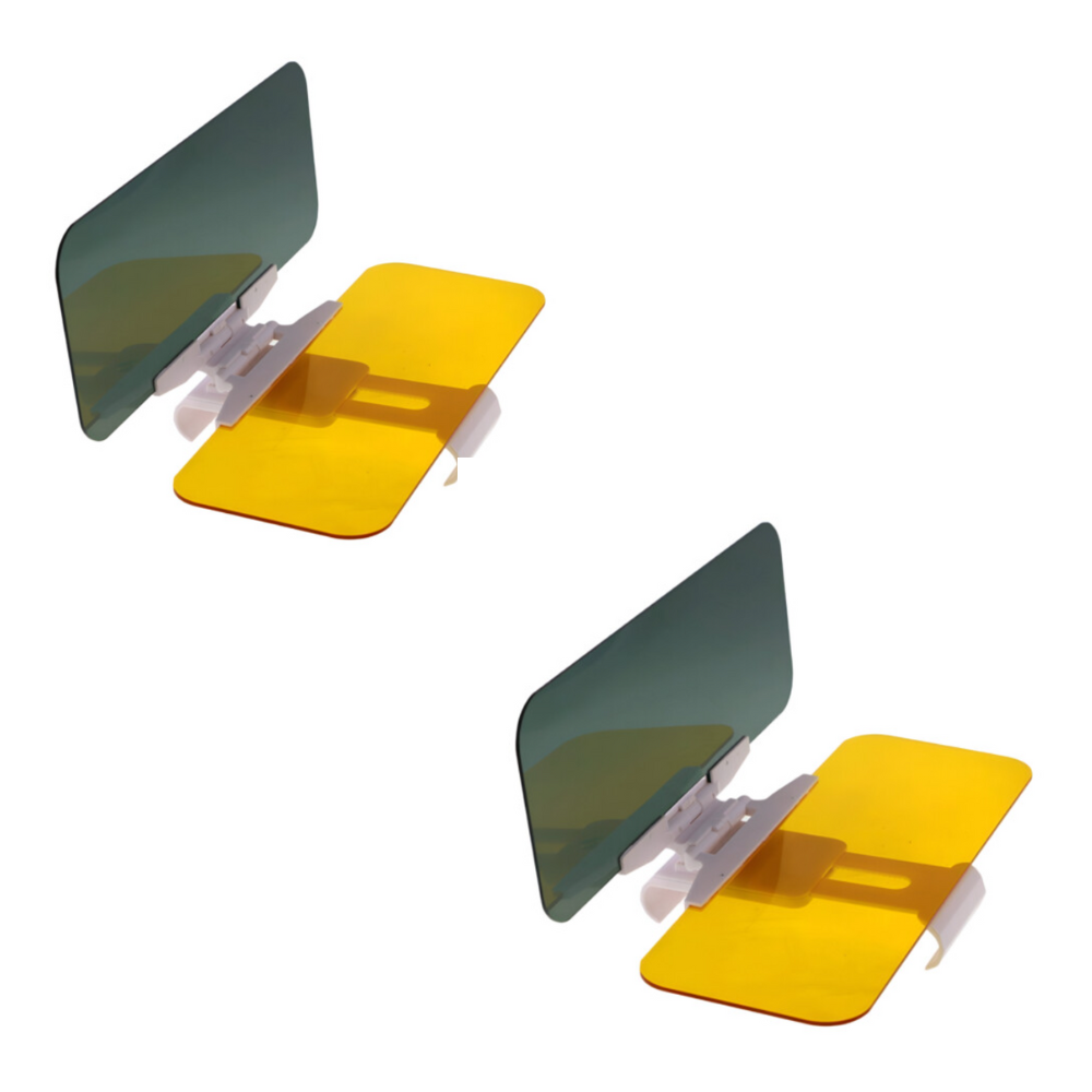 Clip-On Anti-Glare Shield for Safer Driving