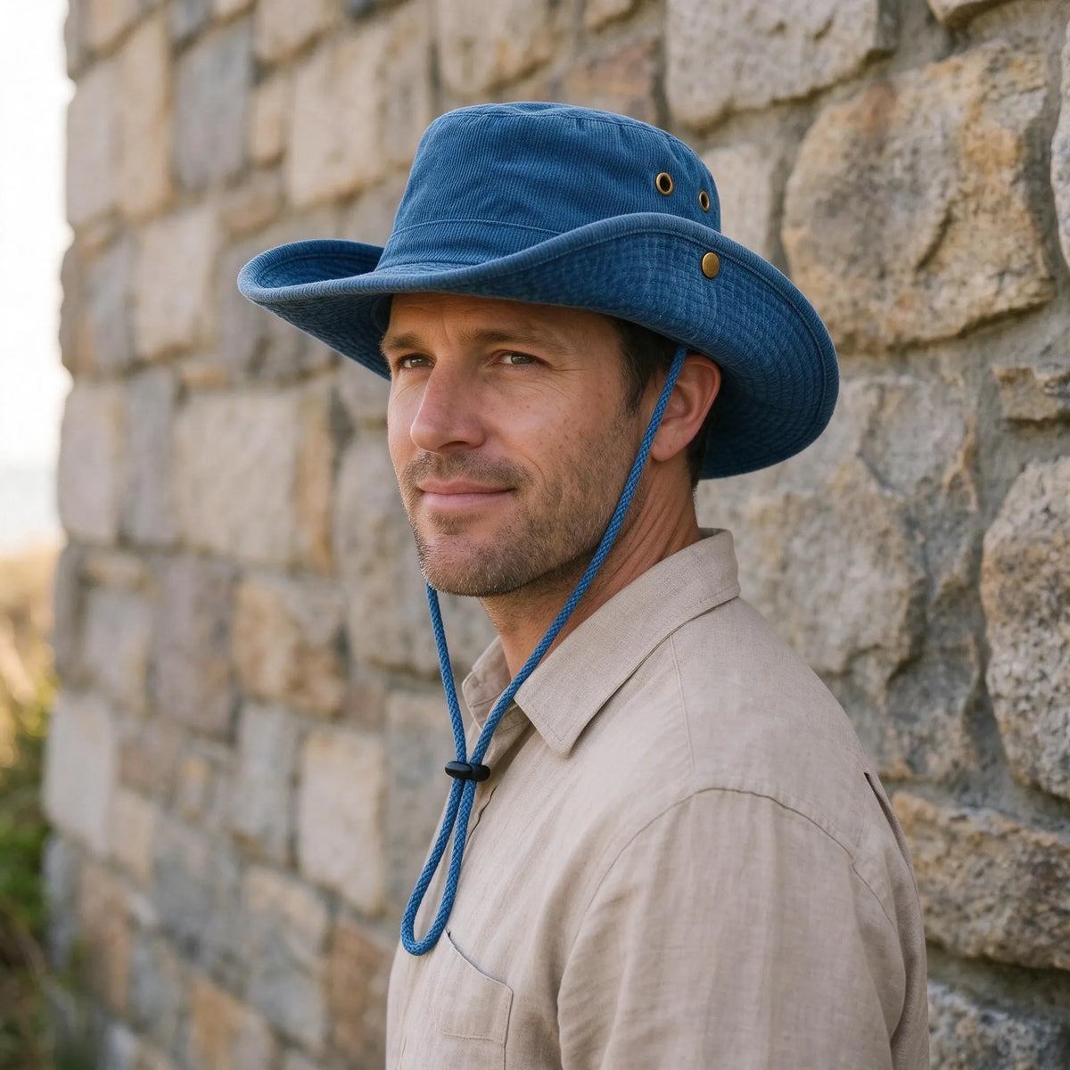 Ventilated Wide Brim Outdoor Sun Hat