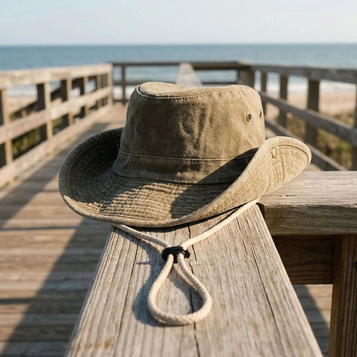 Ventilated Wide Brim Outdoor Sun Hat