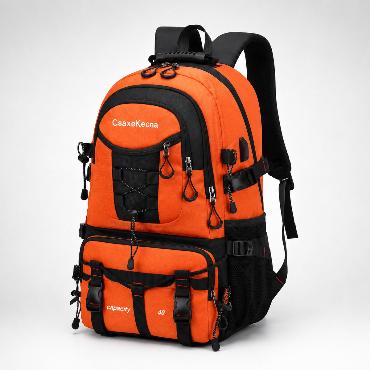 Thrives Outdoor | BergTrail Pro 40L Hiking Backpack with USB Charging