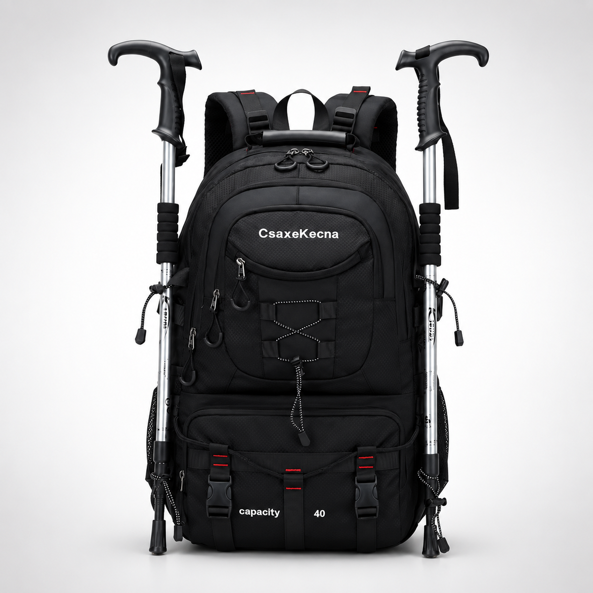 Thrives Outdoor | BergTrail Pro 40L Hiking Backpack with USB Charging