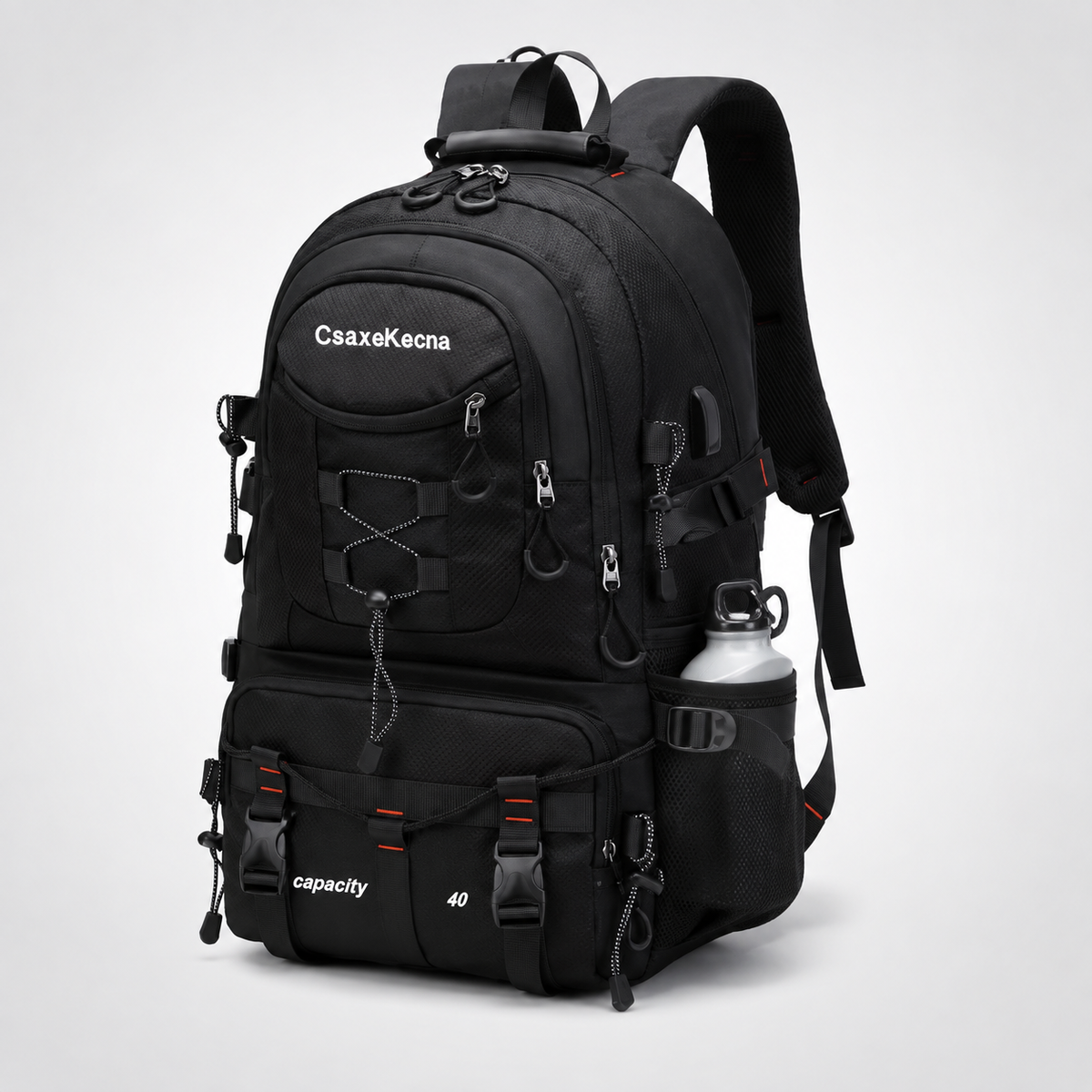 Thrives Outdoor | BergTrail Pro 40L Hiking Backpack with USB Charging
