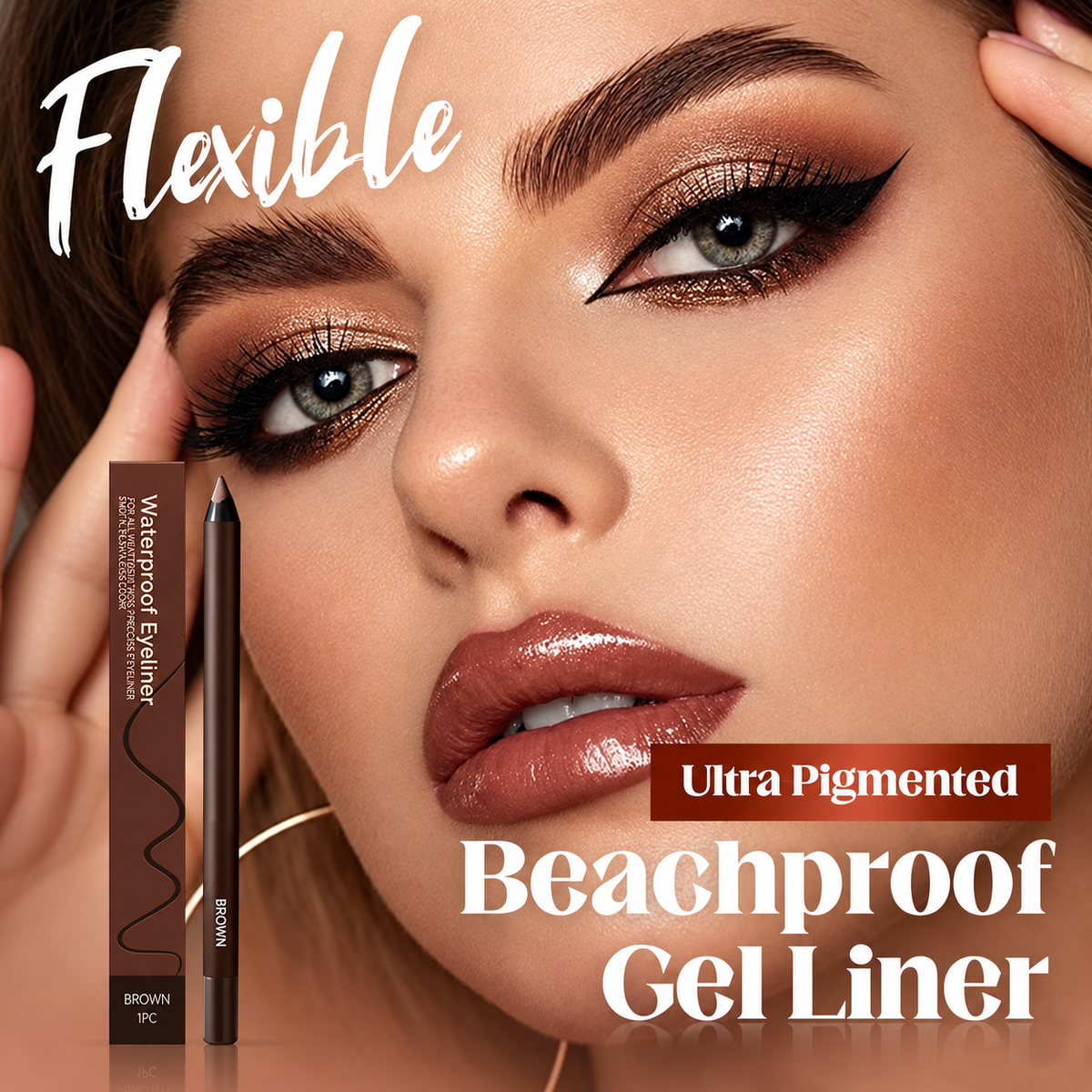 Gel Eyeliner - Waterproof Beachproof