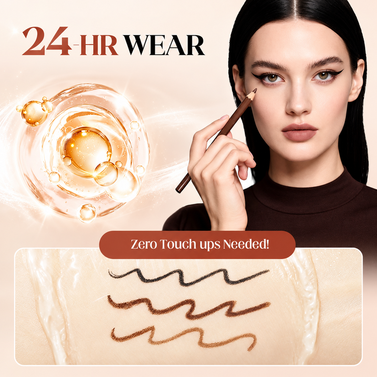 Gel Eyeliner - Waterproof Beachproof