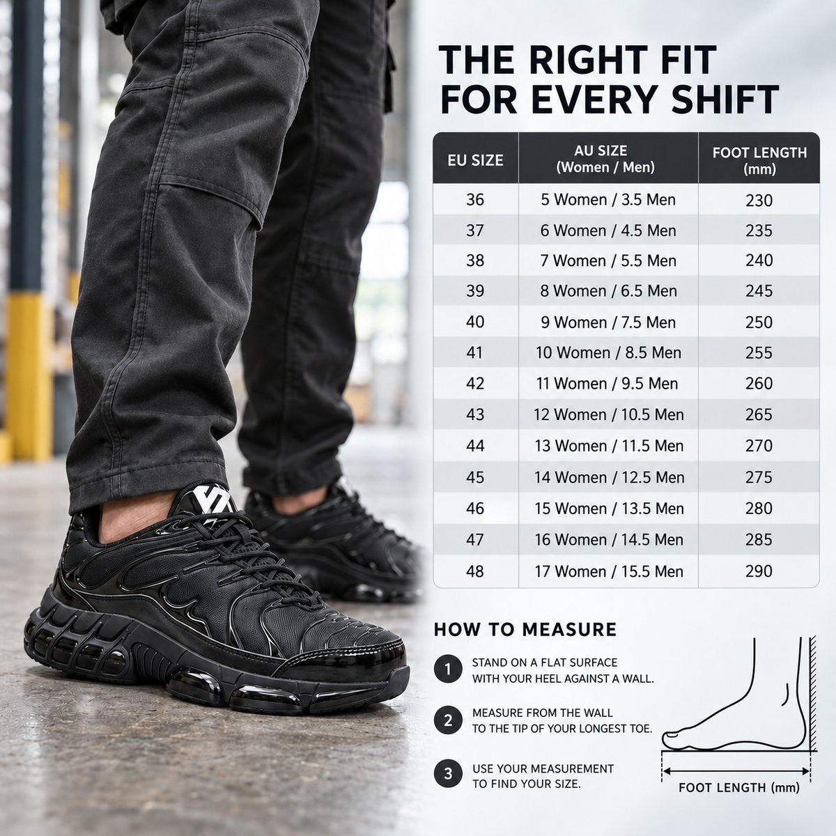 Women's Work Safety Shoes | Low Profile Sneakers