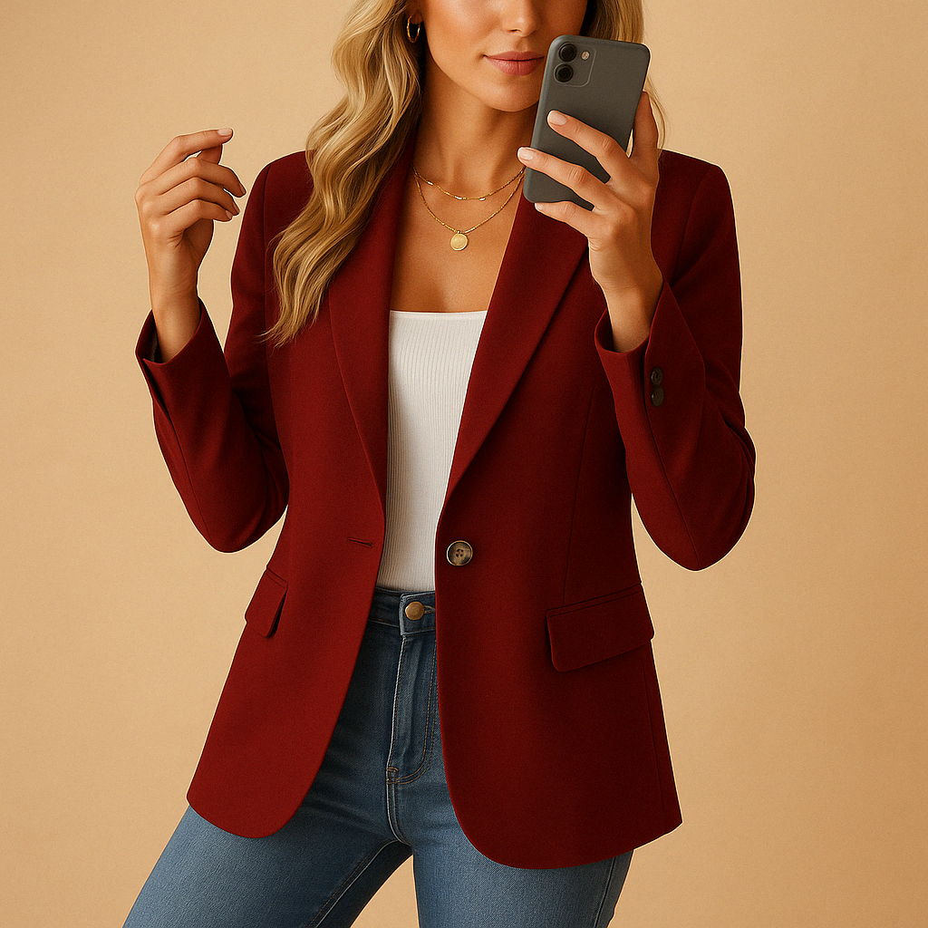 Fitted Tailored Blazer