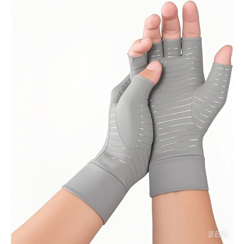 Copper-Infused Compression Gloves – 1 Pair