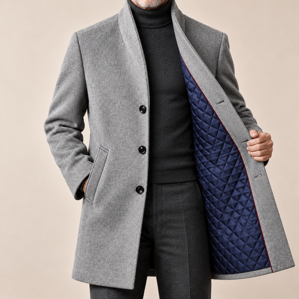 Hawthorne Wool Overcoat