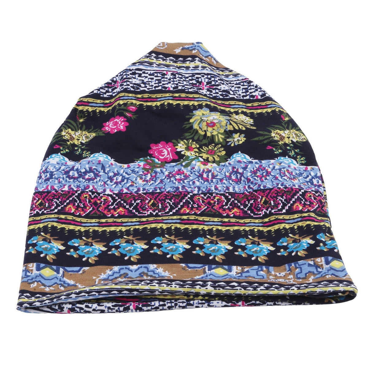 Versatile Cotton Scarf Cap: All-Season Headwear