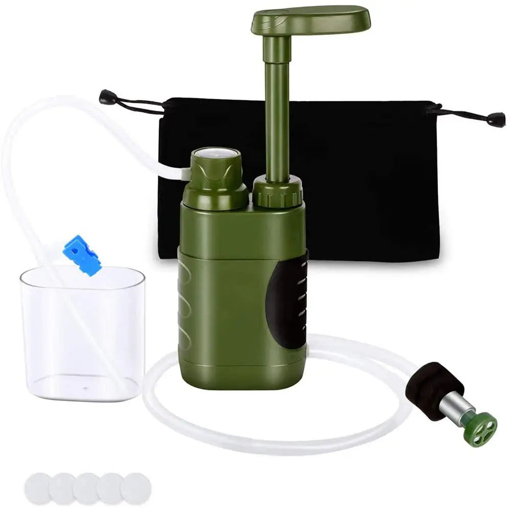 Portable Water Purifier with 3-Stage Filtration