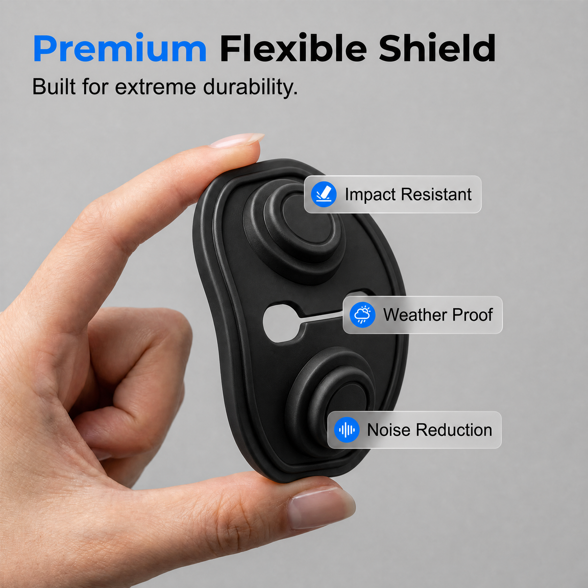 Car Door Lock Cover – Noise-Dampening & Rust-Proof Striker Protector