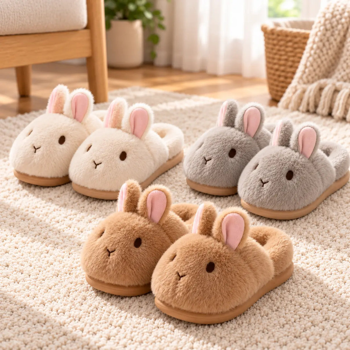 Poppy Plush Slippers