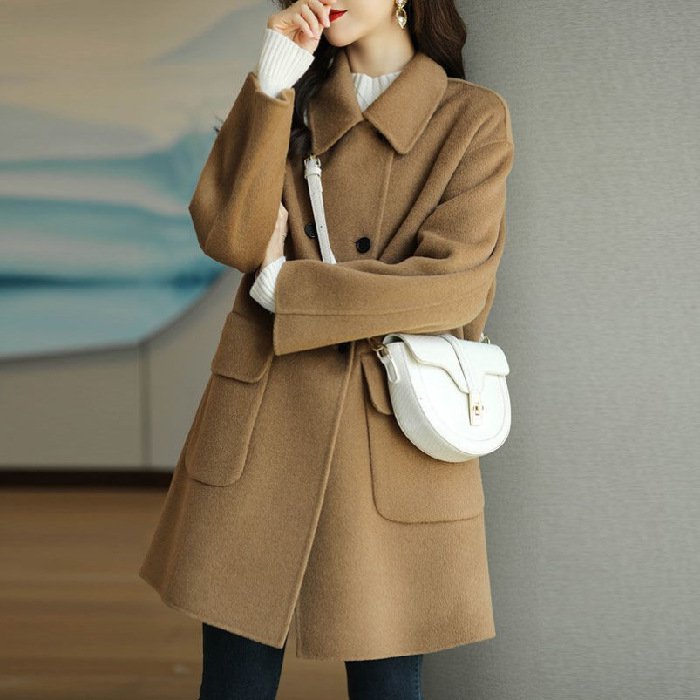 Reversible Cashmere Coat