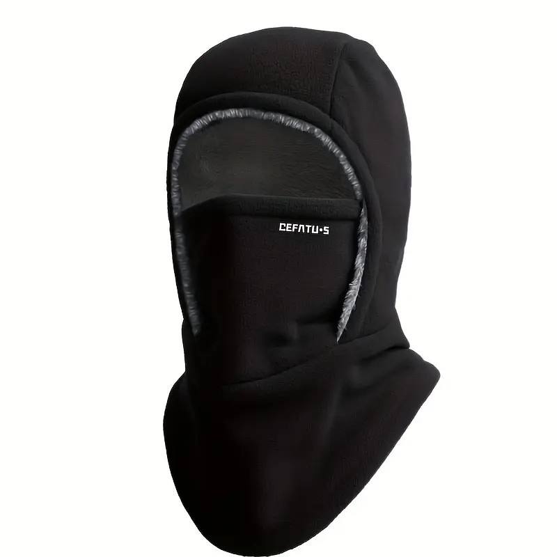 3-in-1 Winter Balaclava - Windproof Hat, Face Mask & Neck Warmer
