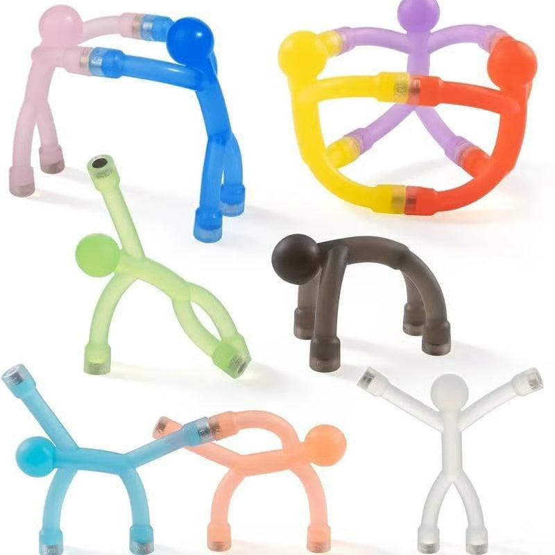 Unisex Kids' Magnetic Building Set (Set of 10)