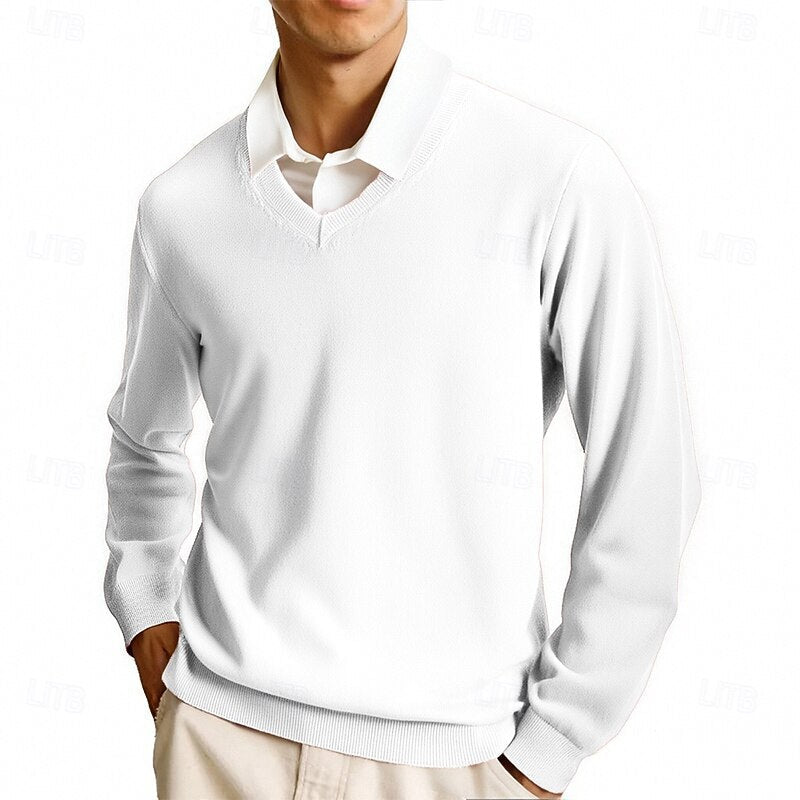 Refined V-Neck Sweater