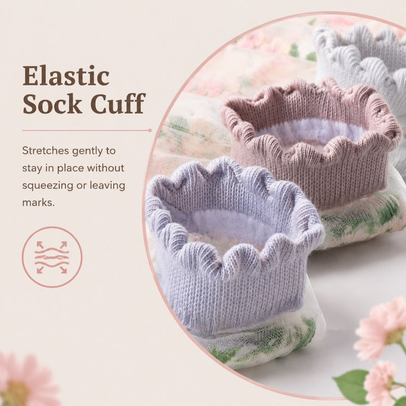 Sweet Lace Ruffle Socks