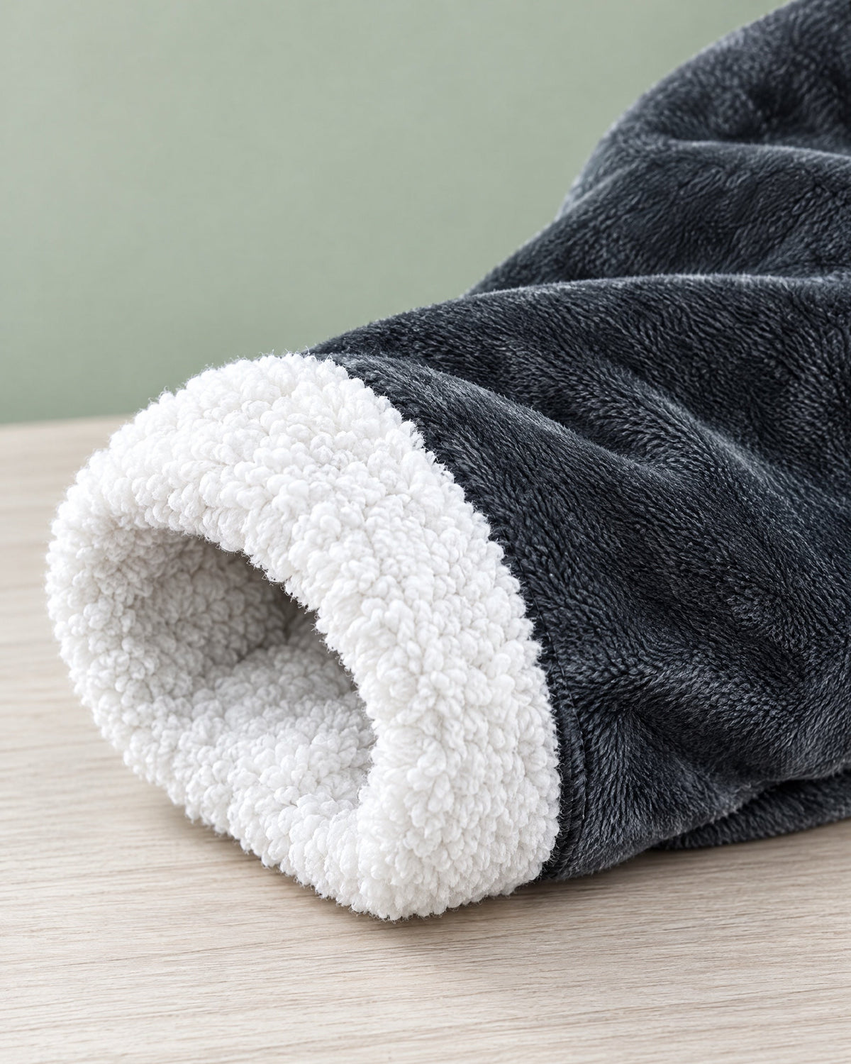 Portable Heated Blanket Robe with Sleeves and Foot Pocket
