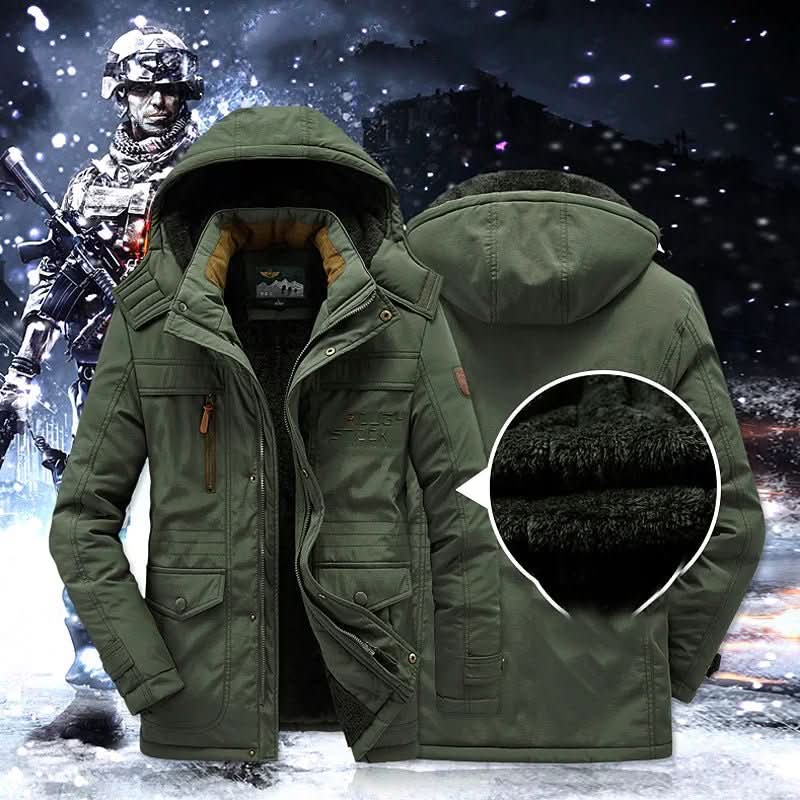Padded Parka for Warmth & Protection on Cold Days