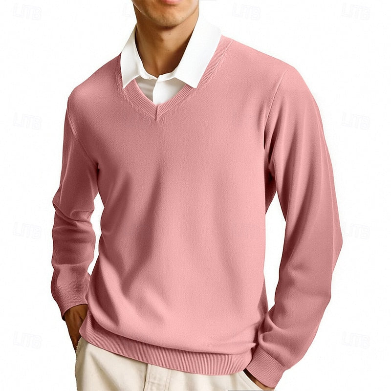 Refined V-Neck Sweater