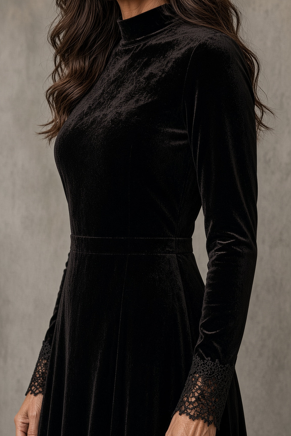 Romantic Velvet Dress