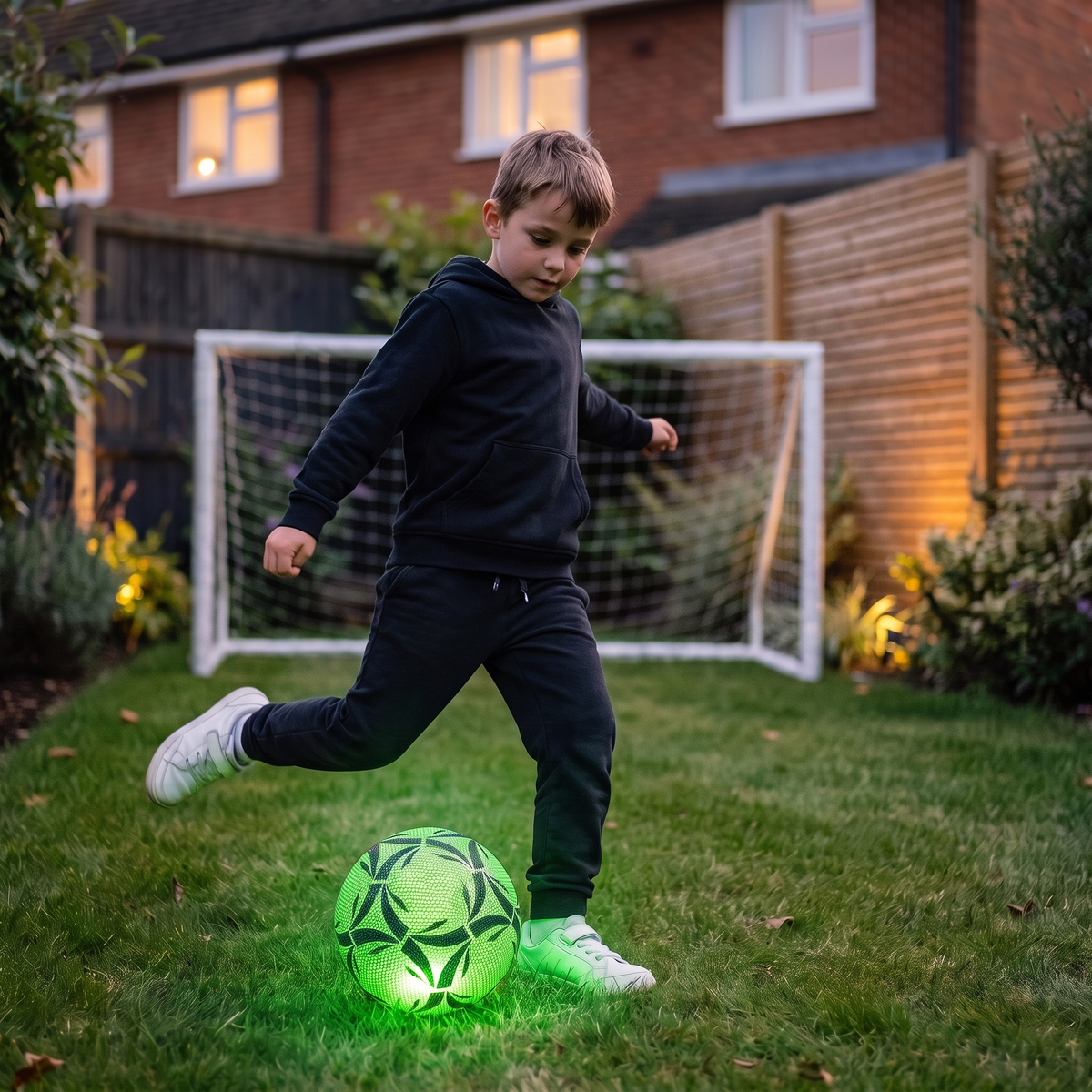 Glow in the Dark Football Ball for Outdoor Football Fun