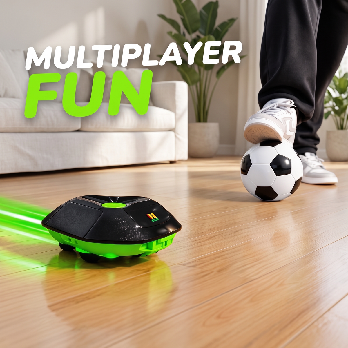 Interactive Football Training Robot with Smart Ball Tracking