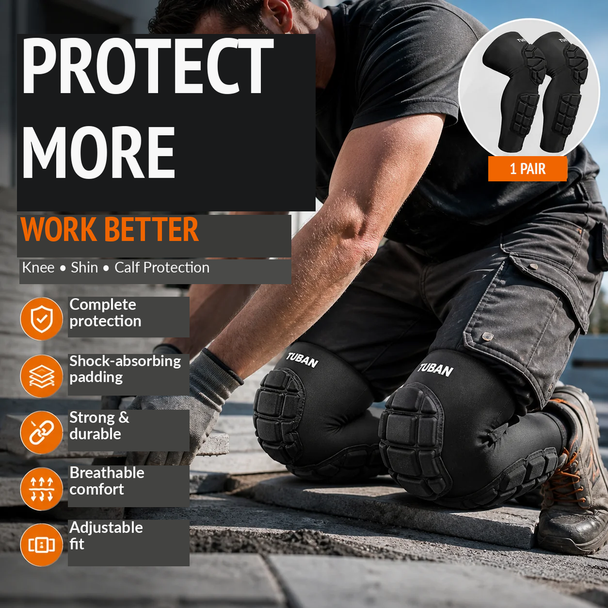 Sport Shock-Resistant Knee Pads